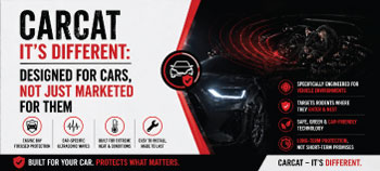 Discover why CARCAT is the leading choice for car engine protection. Featuring heat resistance, water-proof construction, and a 7-year durability track record.